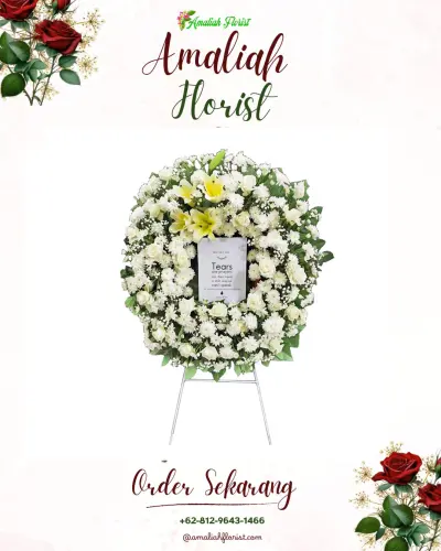 Krans Bunga Duka Cita di Kaliawi Persada